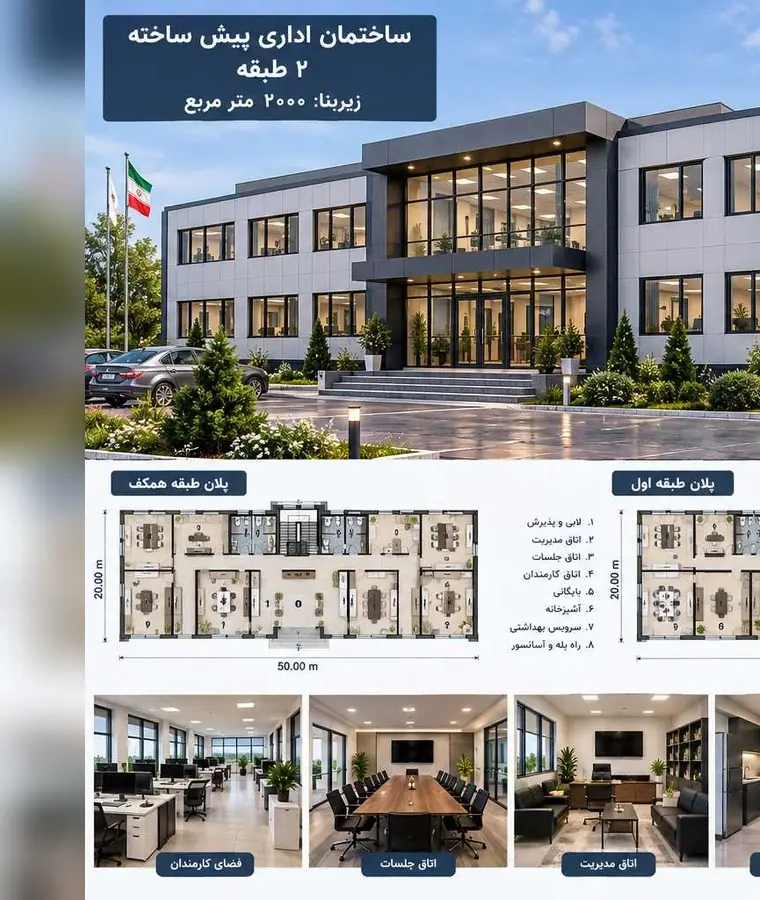 خانه و ویلای پیشساخته — نمای پروژه